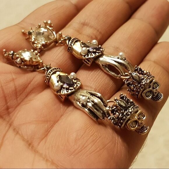 ✨Hand earrings 🖐🏻✨💀💎 - Picture 6 of 7